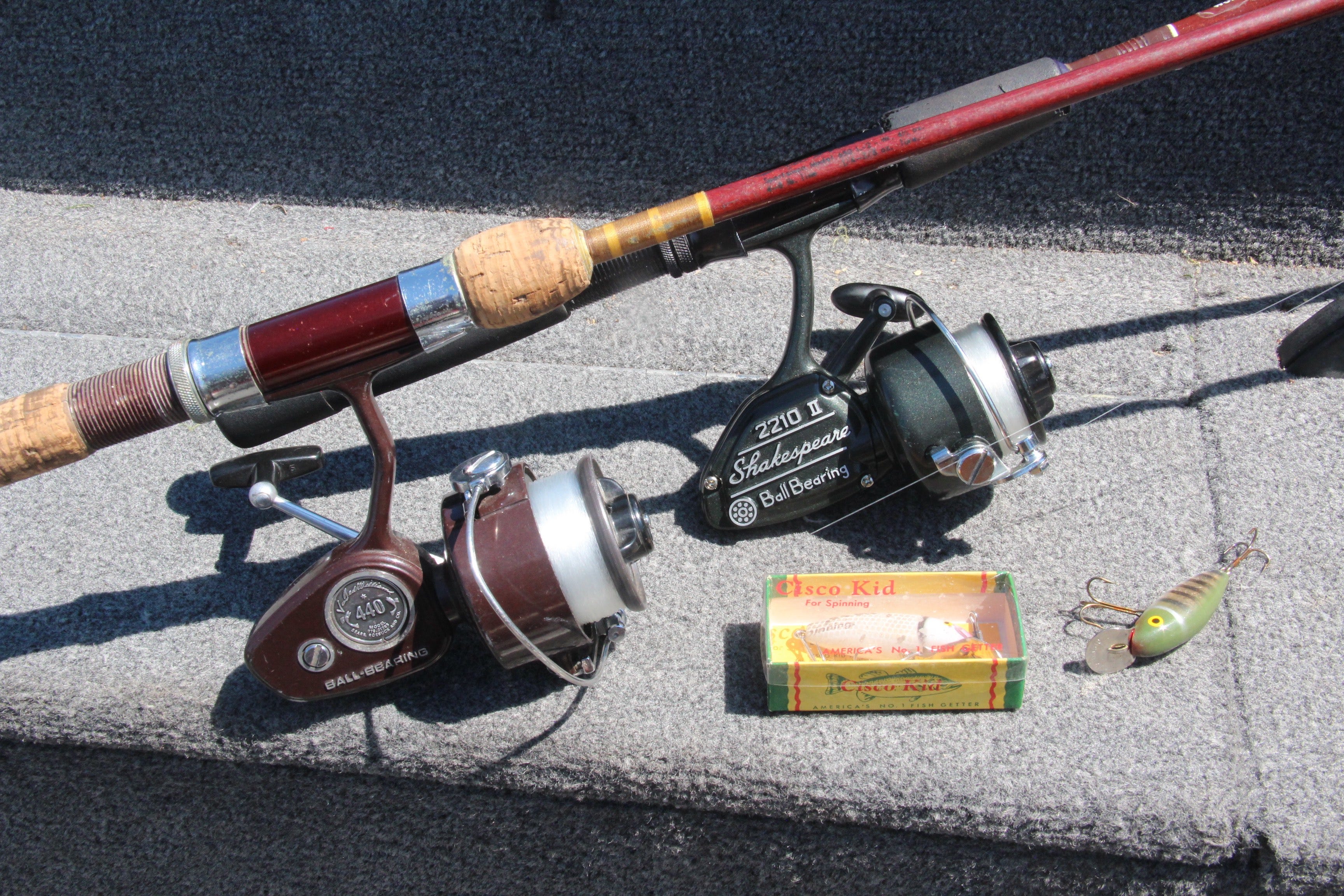 vintage fishing rods